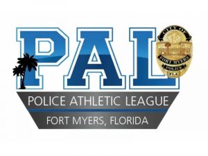 The PAL (Police Athletic League) Fort Myers, FL Logo.